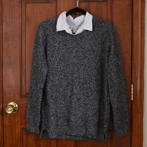 Collared Navy Sweater